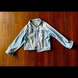 Madewell Oversized Trucker Jean Jacket